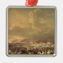 The Siege of Lille by Albert de Saxe-Tachen Christmas Tree Ornaments