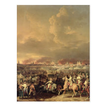 The Siege of Lille by Albert de Saxe-Tachen Post Card