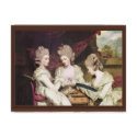 The Sisters Waldegrave By Reynolds Sir Joshua postcards