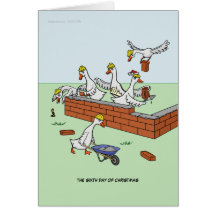 The Sixth Day of Christmas (Christmas Card)