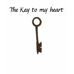 The Skeleton Key, The Key To My Heart t-shirts