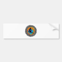 THE SKIING ADVENTURES BUMPER STICKERS