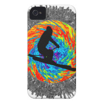 THE SKIING ADVENTURES iPhone 4 CASES