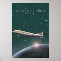 The Sky is No Longer the Limit Posters