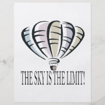The Sky Is The Limit 2 Full Color Flyer