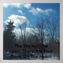 The Sky Isn't The Limit Poster