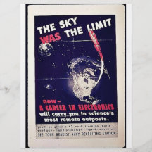 The Sky Was The Limit Custom Flyer