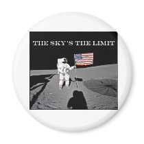 The Sky's the Limit Refrigerator Magnets