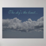 The sky's the limit... poster