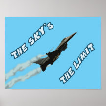 The Sky's The Limit Posters
