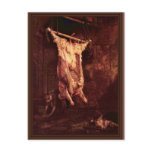 The Slaughtered Ox By Rembrandt Harmensz. Van Rijn postcards