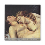 The Sleepers  Detail,  By Courbet Gustav magnets