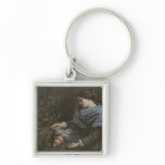 The Sleeping Embroiderer, 1853 keychains