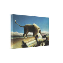 The Sleeping Gypsy, 1897 Gallery Wrap Canvas