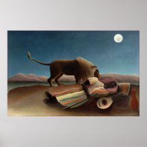The Sleeping Gypsy, Henri Rousseau Posters