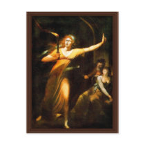 The Sleepwalking Lady Macbeth By Füssli Johann Hei Post Card
