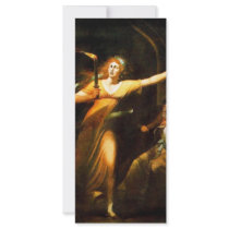 The Sleepwalking Lady Macbeth By Füssli Johann Hei Full Color Rack Card
