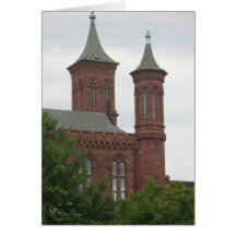 The Smithsonian Castle, Washington D.C. Greeting Card