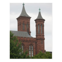 The Smithsonian, Washington D.C. Postcard