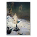 The Snow Maiden Fantasy Art cards