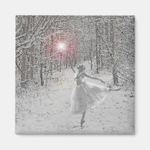The Snow Queen Fridge Magnet