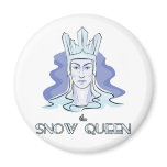 The Snow Queen Fridge Magnet
