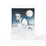 The snowmaker greeting card