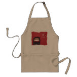 The Sock Monkey Ninja Apron