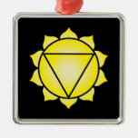 The Solar Plexus Chakra Christmas Tree Ornament