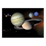 "The Solar System" 2012 Pocket Calendar business cards