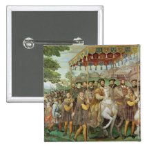 The Solemn Entrance of Emperor Charles V Pins