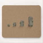 The Solved Mystery of Moai Statues Mouse Mats