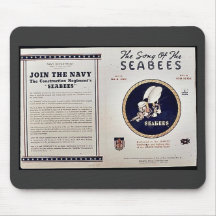 The Song Of The Seabees Mouse Pad