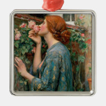 The Soul of the Rose, 1908 Christmas Ornament