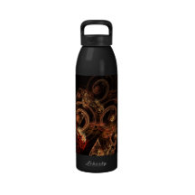 The Sound of Music Abstract Art Bottle Reusable Water Bottles