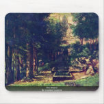 The Source By Courbet Gustave mousepads