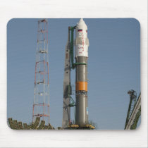 The Soyuz rocket shortly after arrival Mouse Pad