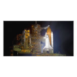 The Space Shuttle Discovery at Launch Pad 39A photo cards