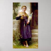 The Spinner, William-Adolphe Bouguereau