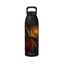 The Spiral of Life Abstract Art Bottle Drinking Bottles