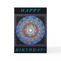 The Spiralling Vortex (Birthday Card)