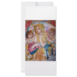 The spirit of a dead person of the rose. custom rack card