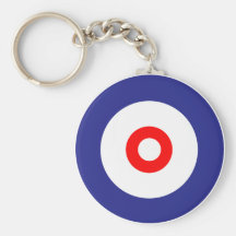 The spirit of Curling Key Chain