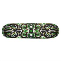 The Spoils Card Back (Green) Skate Boards