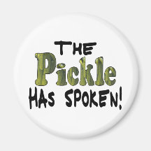 The Spoken Pickle Refrigerator Magnets