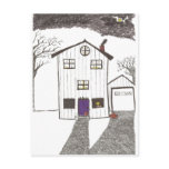 The Spooky House Post Cards