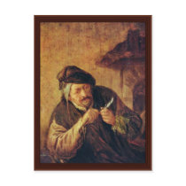 The Spring Schneider By Ostade Adriaen Van Postcard
