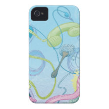 The Squid & the Spaghetti iPhone 4 Case-Mate Cases