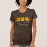 The squirrels steal my sanity t-shirt