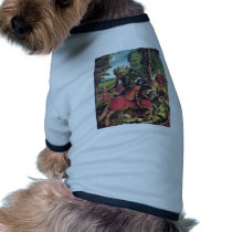 The St. George Fighting The Dragon By Beck Leonhar Dog T Shirt
